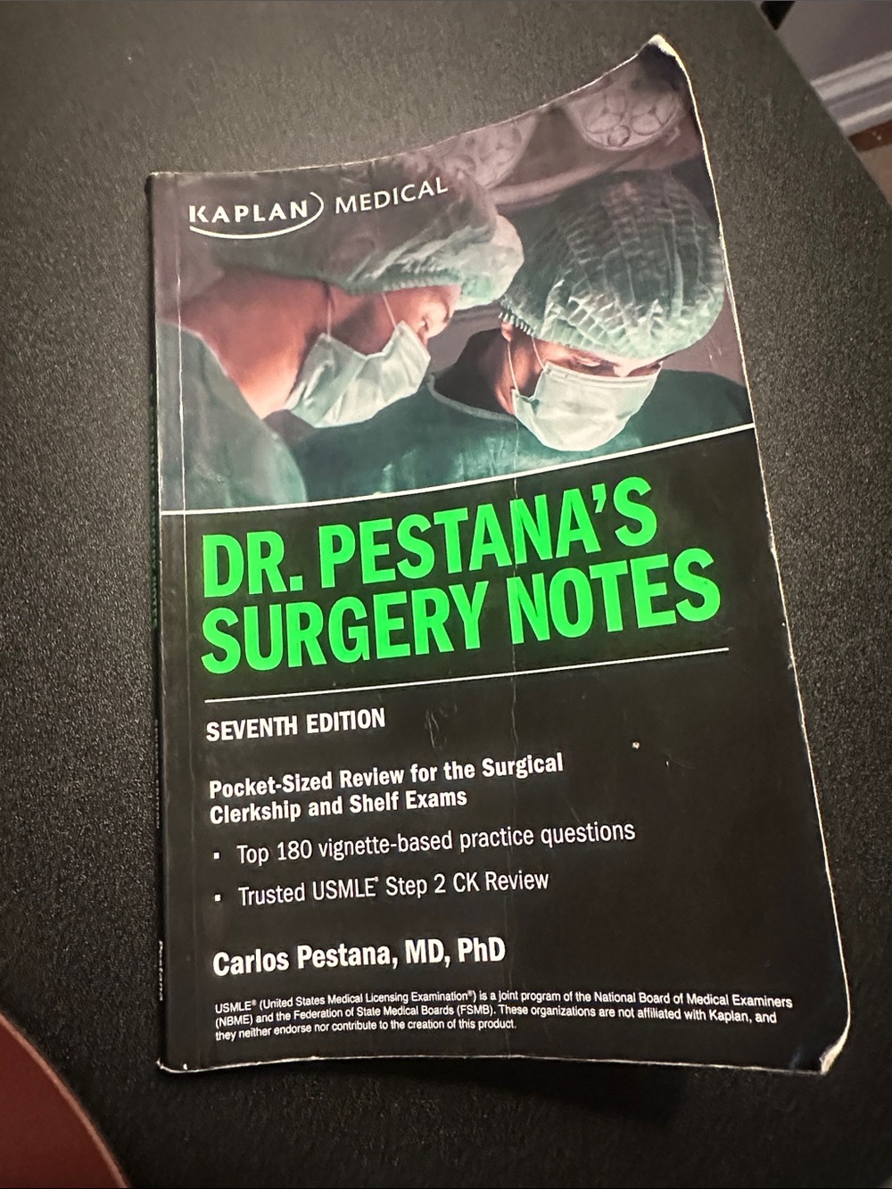 Dr. Pestana's Surgery Notes - Black & Green